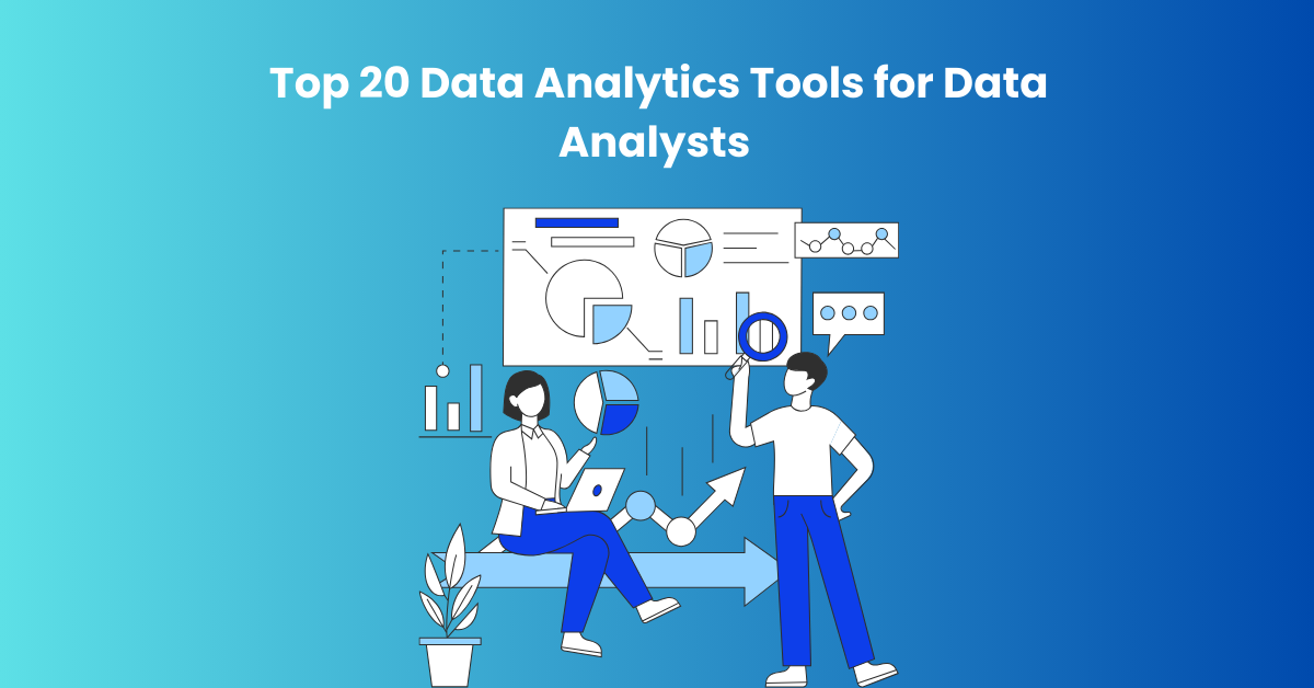 Top 20 data-analytiikkatyökalua data-analyytikoille