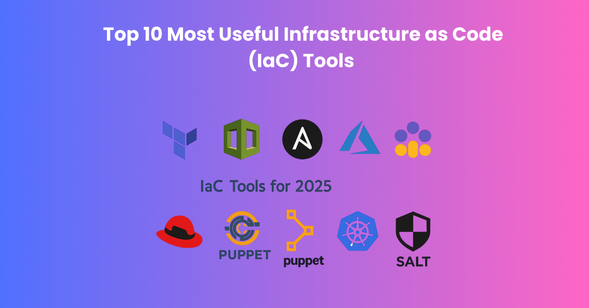 Top 10 Most Useful Infrastructure as Code (IaC) Tools